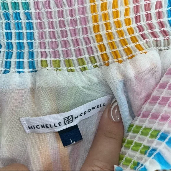 Michelle McDowell Colorful Tiered Mini Skirt - Picture 4 of 4
